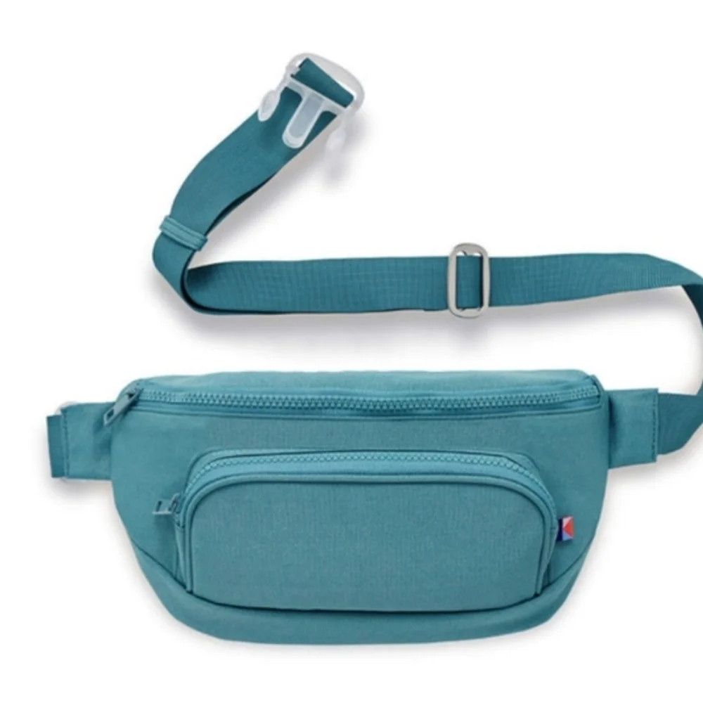 Nwot Kibou Jade Travel diaper bag Fanny Pack Teal Changing Pad